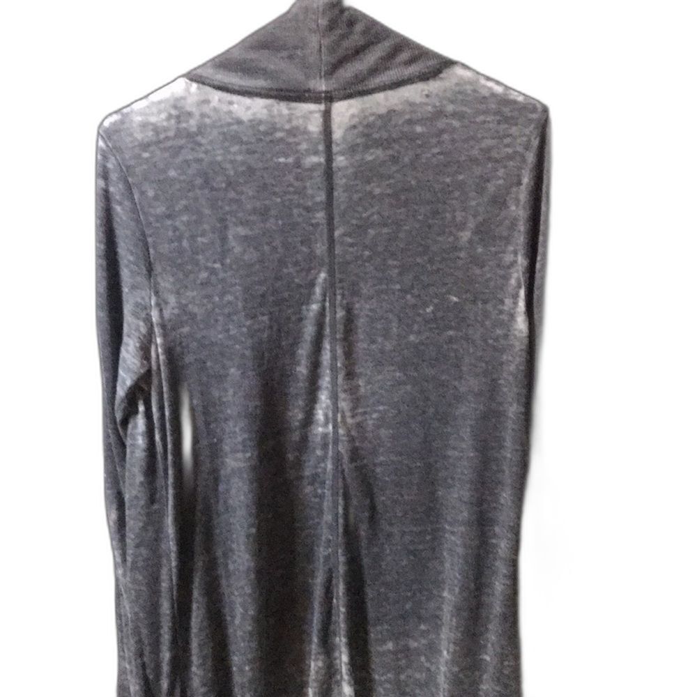 Marc New York Cardigan Women's M Grunge Thin Lightweight burnout Sweater Duster - Picture 3 of 5